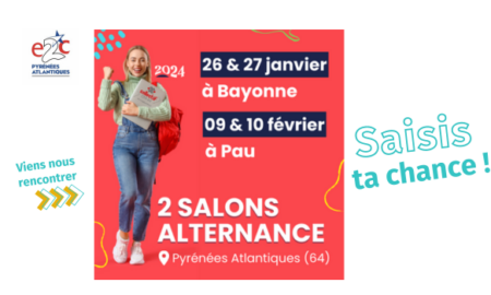 Salons de l’Alternance et de la Formation Bayonne – Pau